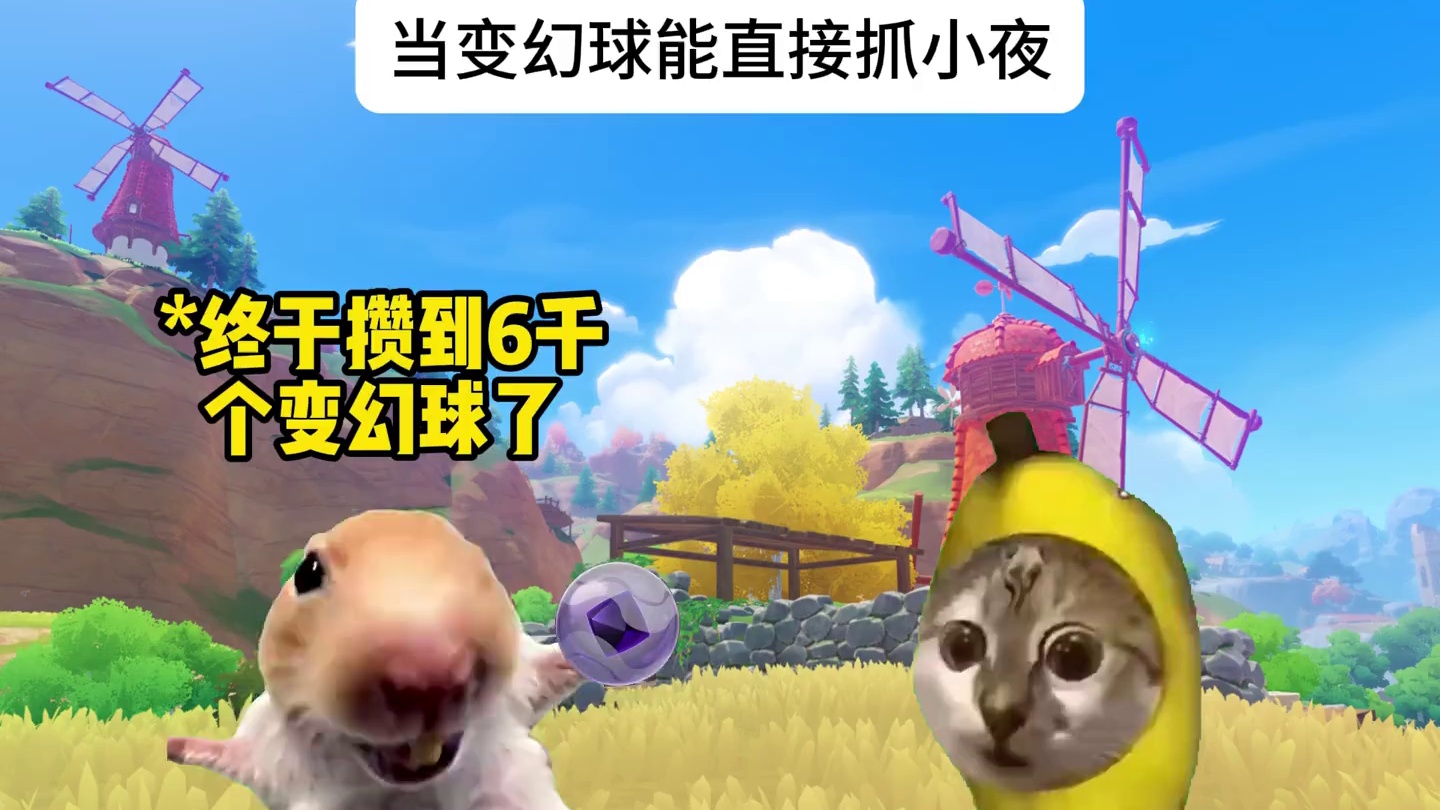 当变幻球能直接抓小夜