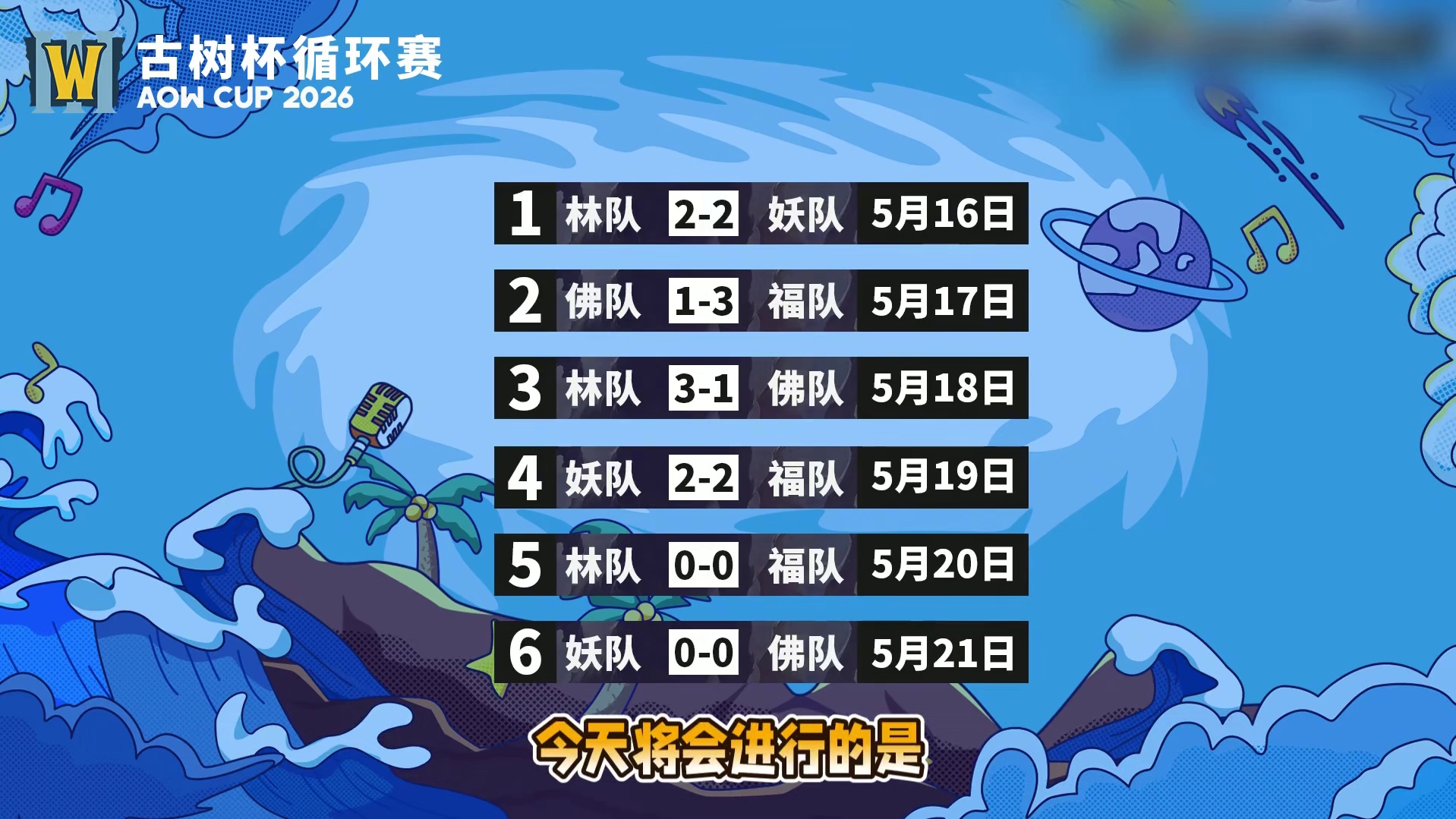 Lyn队对Life队！ 5月20日19点直播古树杯魔兽争霸团队赛循环赛第5天，BM解说！