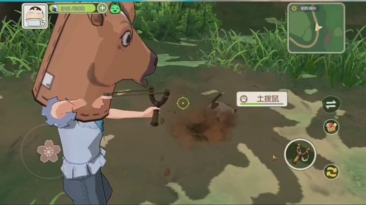 兔子打不到，打个小田鼠！我为