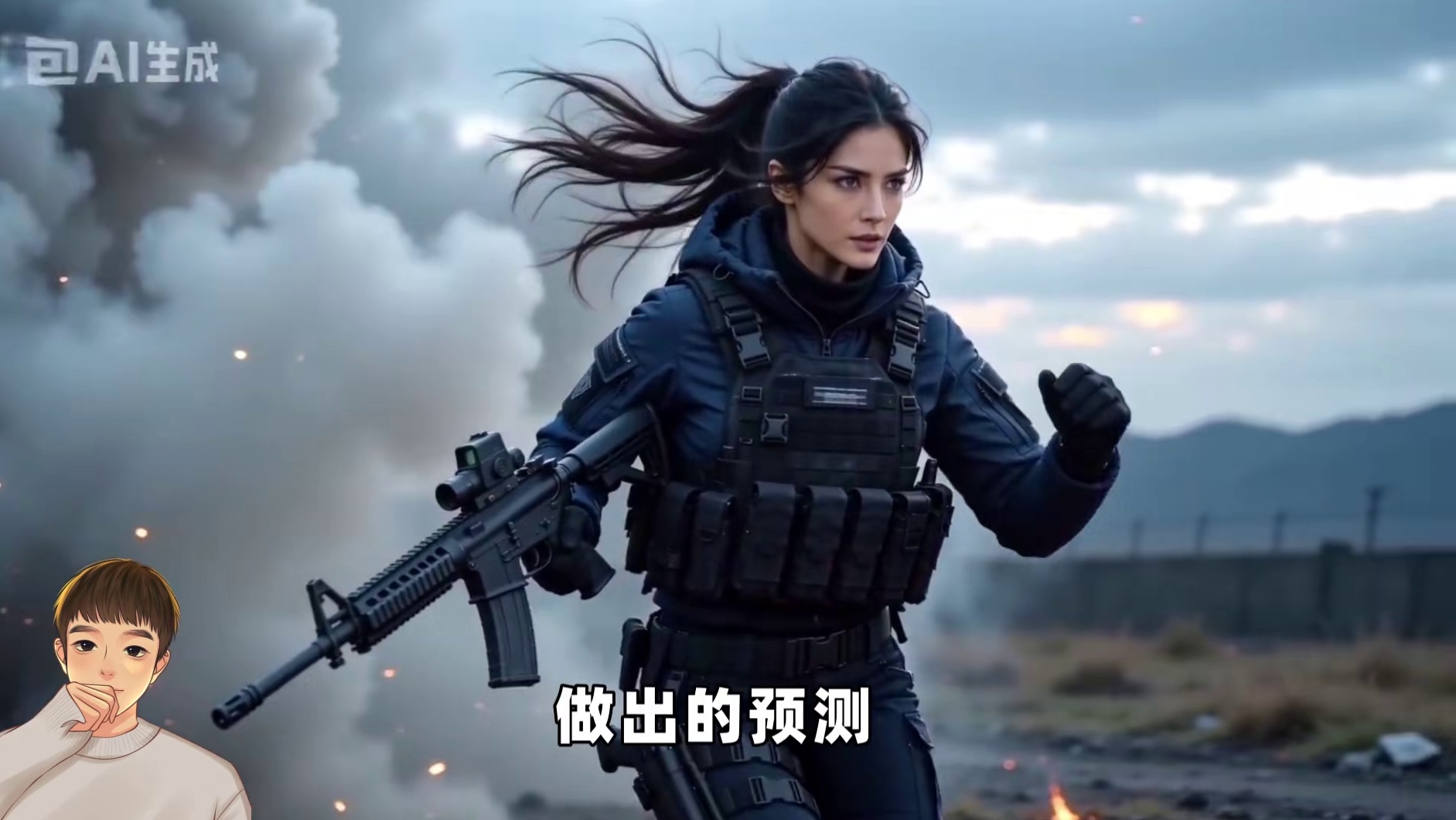 挖宝堆的雷斯情书竟然暗藏新干员介绍，女突击，有烟雾技能！ #