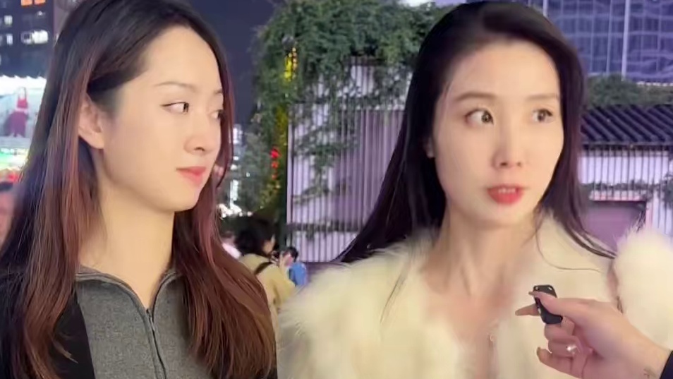 街头聊现实，美女句句大实话