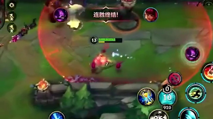 金身只是你无畏的挣扎罢了！ #英雄联盟手游  #游戏精彩时刻  #盲僧 