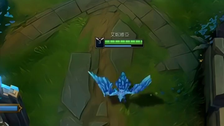 冰晶凤凰技能冰墙#英雄联盟