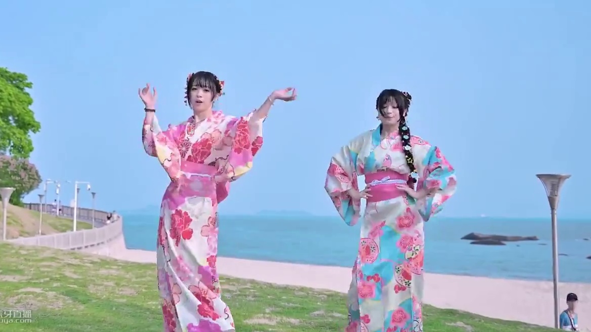 【卿斗x楚鸢】东京夏日相会 ♥ 想要牵你的手ヾ(๑╹◡╹)ﾉ #东京夏日相会 #和服少女 #宅舞 