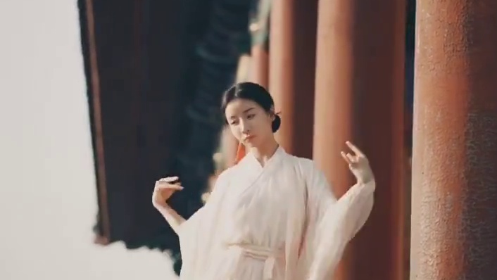 惜那风从人间过，填我十万秋水长。 #清明上河图古风舞 #国风舞蹈