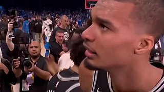 NBA季后賽西部決賽，馬刺111-103戰(zhàn)勝雷霆，大比分4-3淘汰雷霆，時(shí)隔12年再次打進(jìn)總決賽！