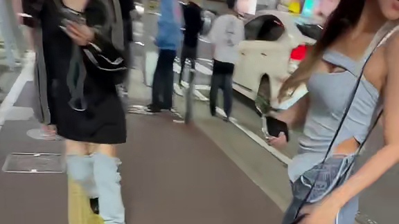 日本街头硬核搭讪