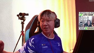 KZ選手9u比賽中表演跳崖
