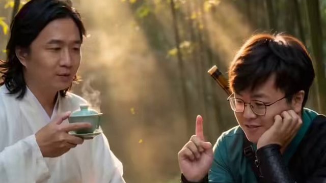 德华和狂魔竟下海演了一集古风耽美剧？！