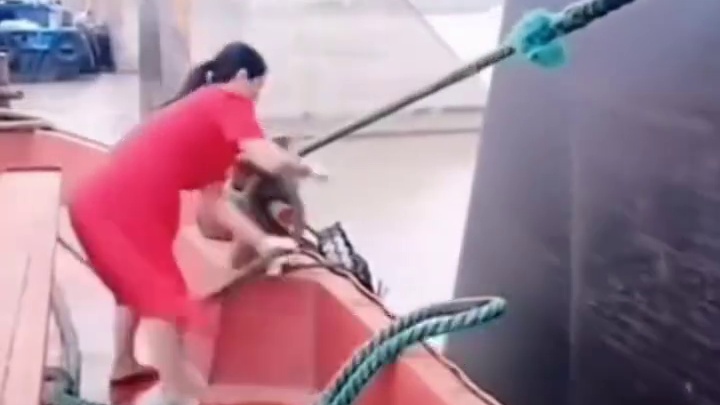 绳子不能断了吧