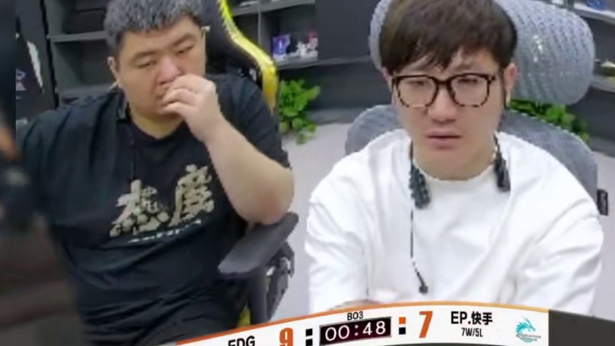 虽然EDG输了
