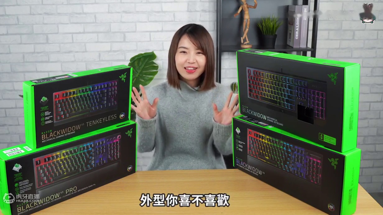 电獭少女｜想挑电竞键盘？4款雷蛇产品大PK