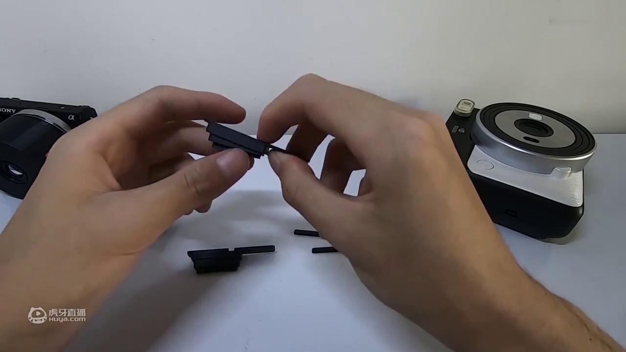 【熊猫】花一台拍立得的钱得到两台机器的效果！拍立得兼容mini相纸改装配件介绍