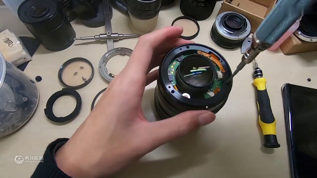【熊猫】适马 35/1.4 Art 进水镜头拆解修复 失败翻车 【硬核垃圾王】［启宁qinings.