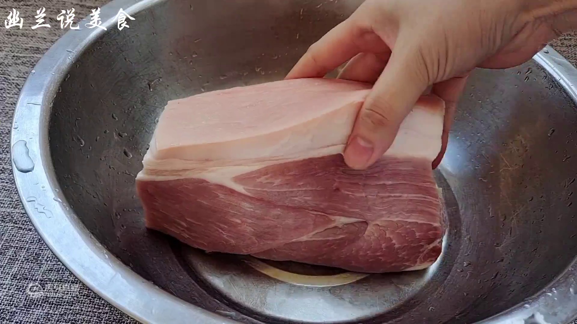 手把手教你四川盐煎肉的传统做法，下饭解馋，做法很简单，太香了