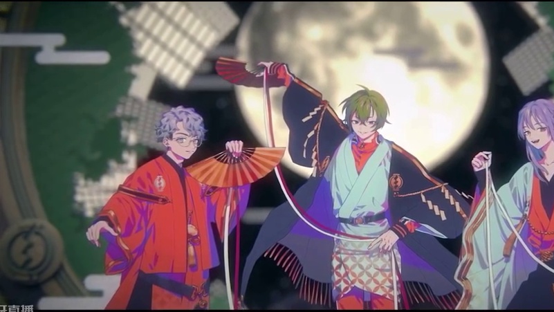 闇夜衆舞奏曲 『月ノ花』作詞・作曲： R Sound Design歌唱：皋所縁（CV.北山恭祐）昏見