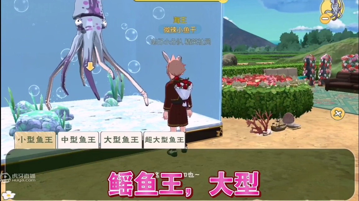 小森生活海岛鱼王展示
