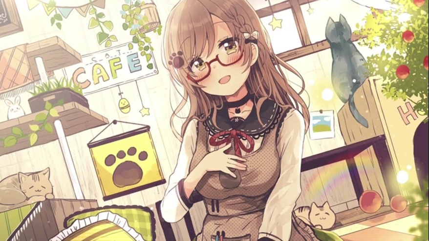 【同人音声】猫カフェ店員と過ごす、な～んにもしない時間【バイノーラル】