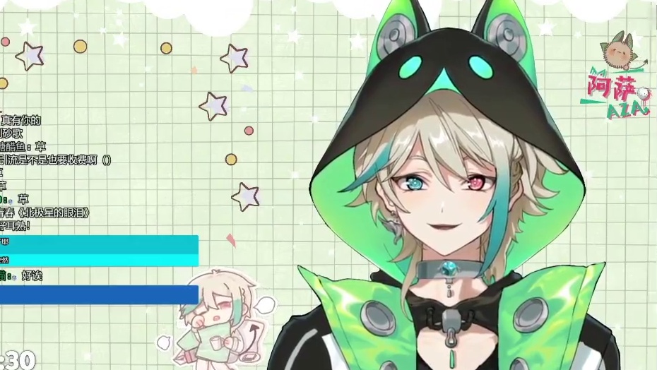 【阿萨Aza】只是因为喜欢bgm所以切出来了