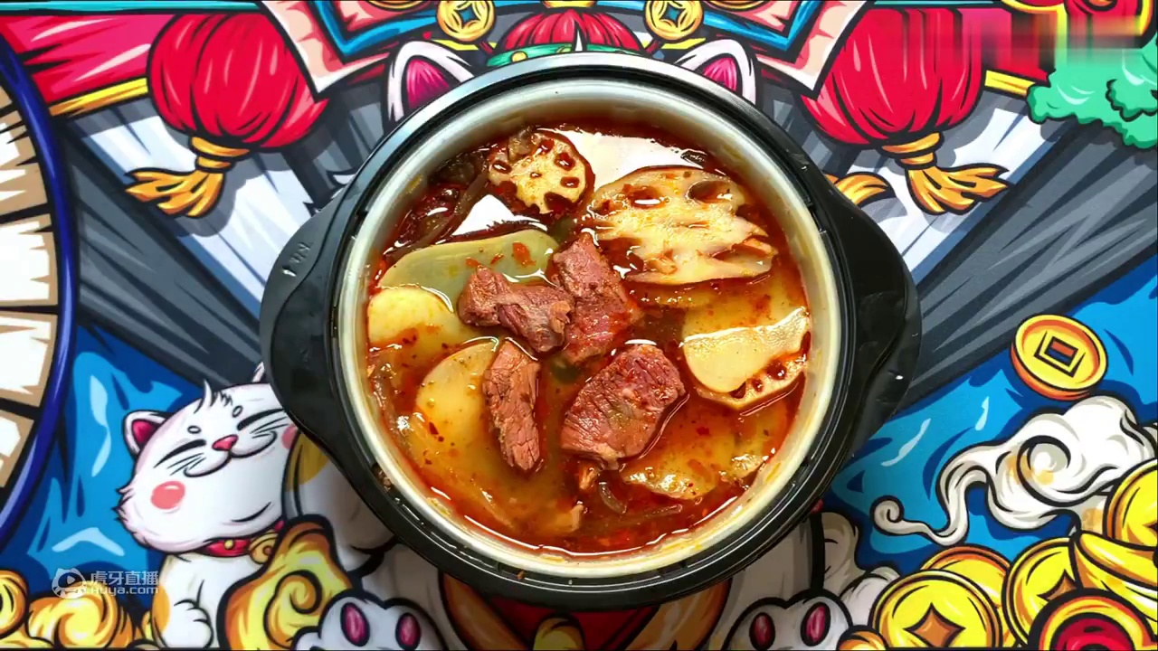 鹿晗居然出自热火锅了？8块钱一盒还有牛肉！这也太好吃了吧！