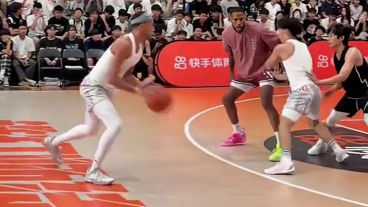 卡米然：不就是七分吗，我又得是办法#篮球