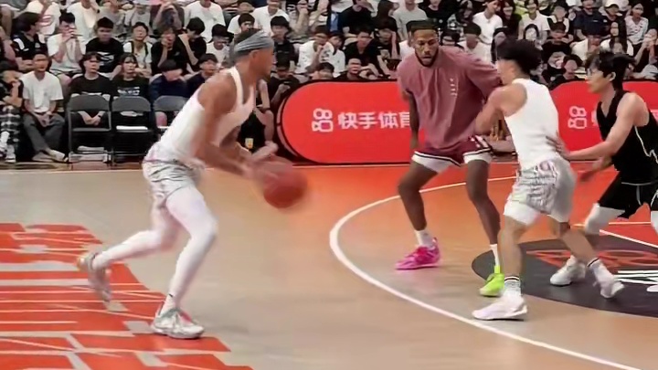 卡米然：不就是七分吗，我又得是办法#篮球