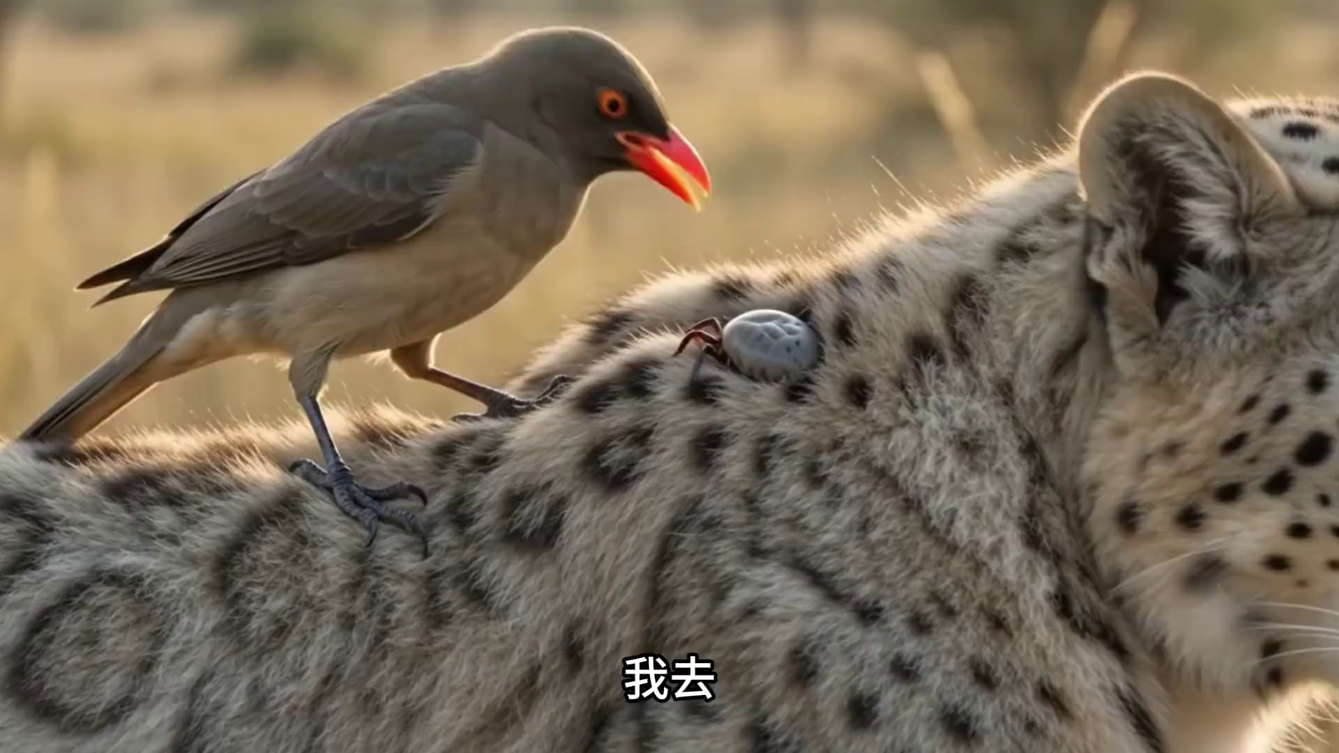 雪豹和猎豹谁更温柔？