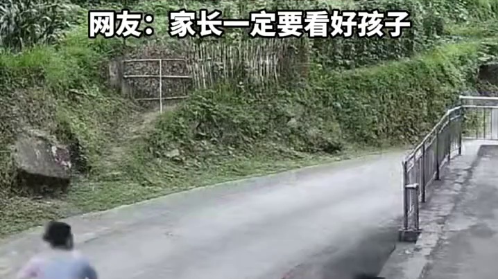 恶狗突然扑倒孩子，家长急忙冲上前查看1