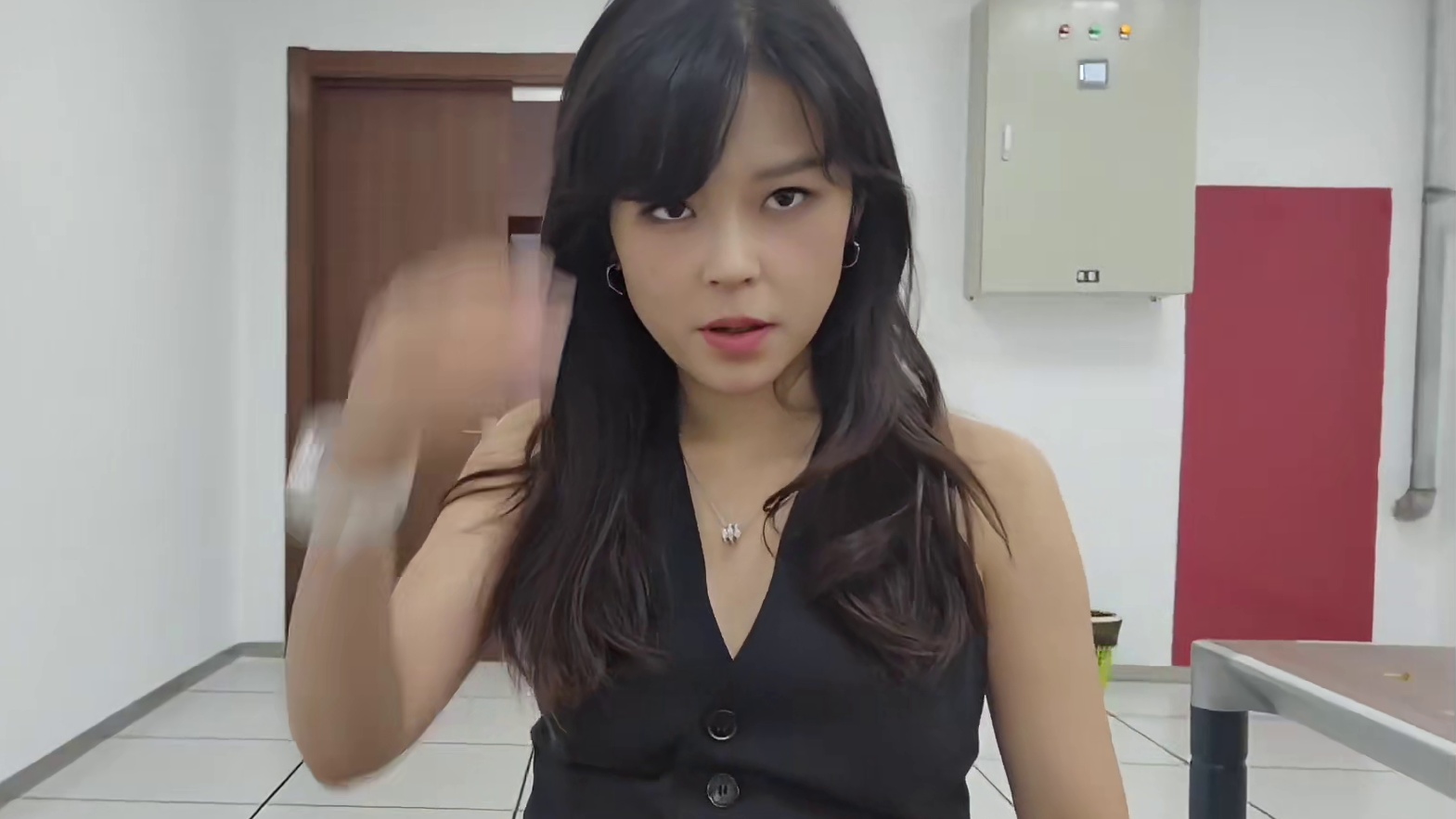 沫子不慎走光、粉丝质疑你是故意的吧！