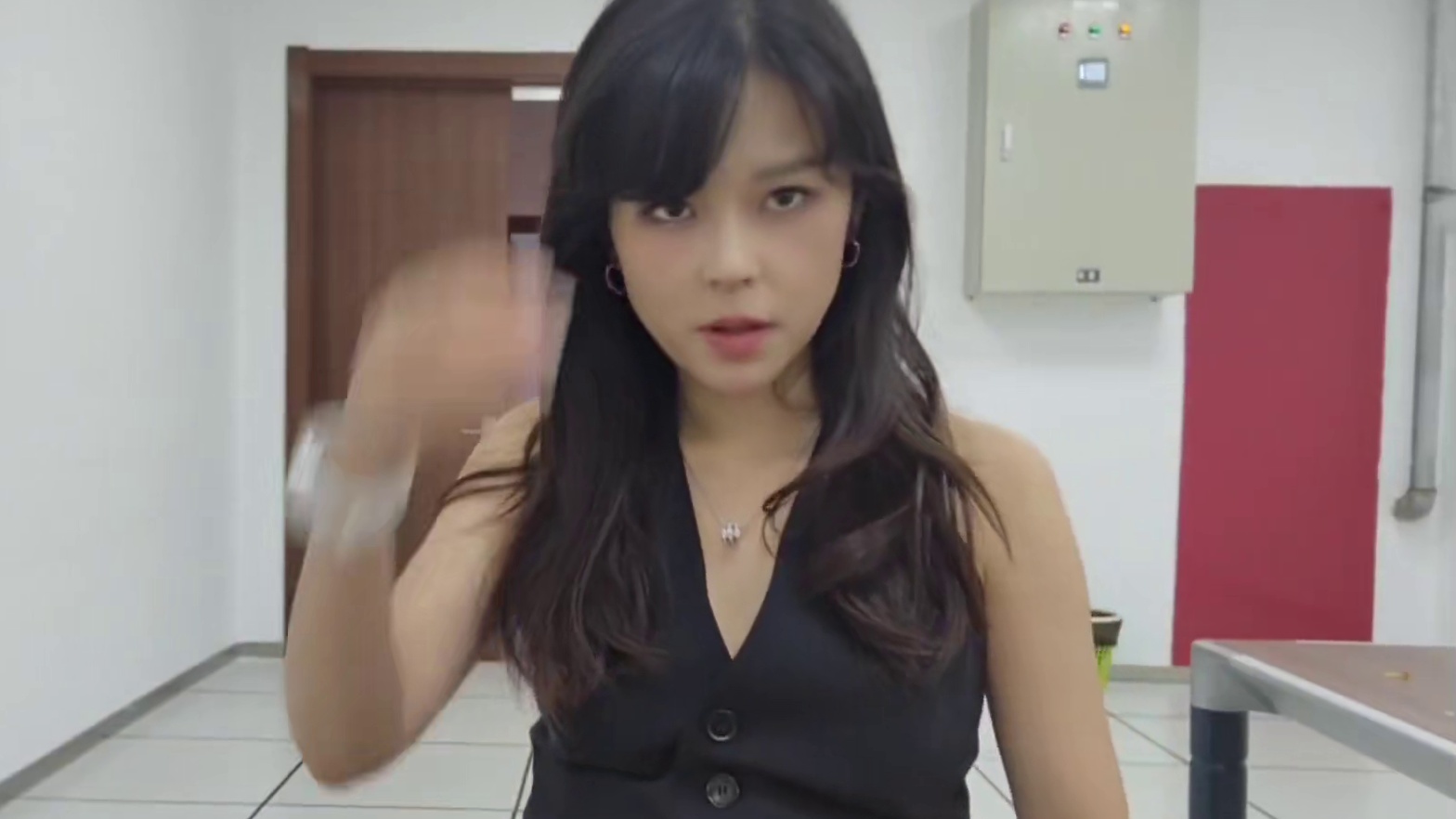沫子不慎走光、粉丝质疑你是故意的吧！