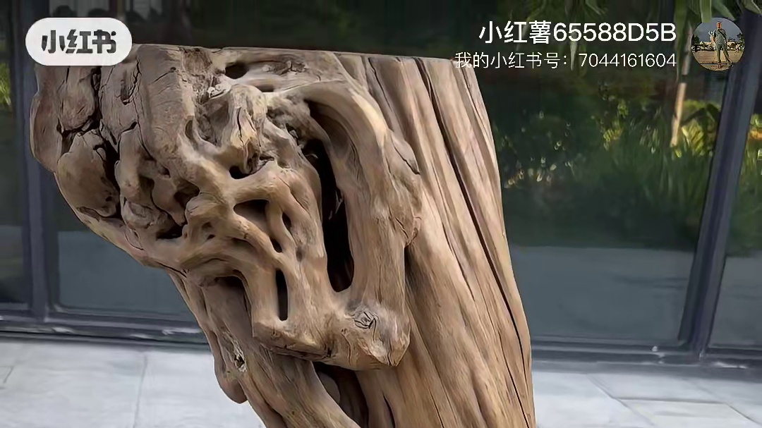 清代      老根艺高底花几      天然独特设计打造    完美高66厘米[玫瑰]