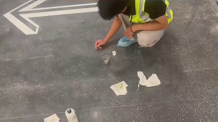 地坪孔洞修补