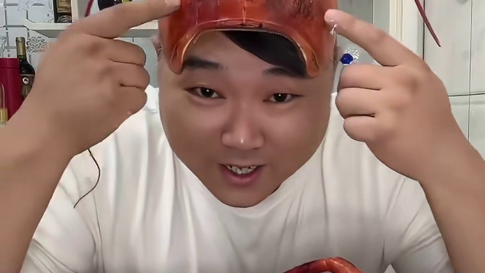 秋天第一个龙虾帽