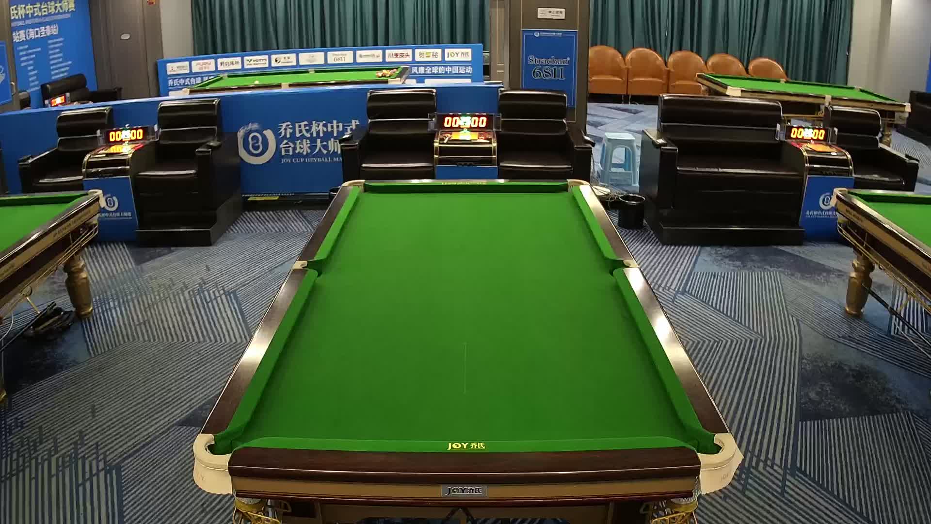 中式台球清流4号桌