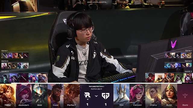 LCK季后賽 GEN VS KT