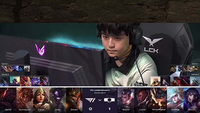 [LCK] T1vsDK 最后一張門票