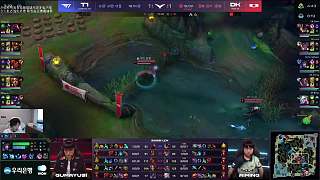 許秀大戰(zhàn)Faker DK T1生死戰(zhàn)！