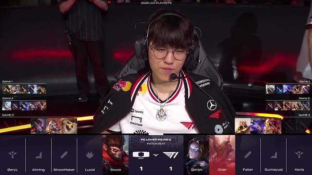 LCK季后賽 T1 VS DK 最后一票