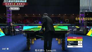 直播決賽 希金斯VS吳宜澤