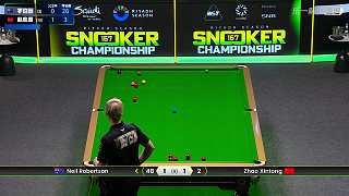 ［直播］羅伯遜vs趙心童｜斯諾克~臺球