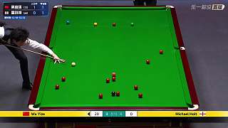 ［直播］吳宜澤vs霍爾特｜斯諾克~臺球