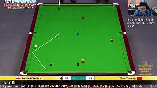 羅尼奧沙利文VS周躍龍斯諾克英錦賽