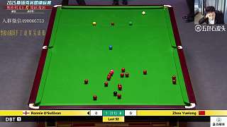 直播 周躍龍VS奧沙利文