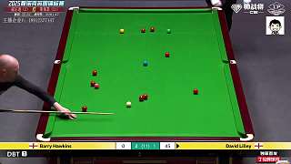 直播威爾遜V斯萊瑟 斯諾克英錦賽