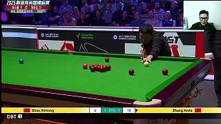 趙心童V張安達(dá) 英錦賽 1/8決賽