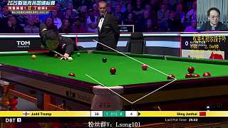 直播英錦賽8進(jìn)4 特魯姆普VS丁俊暉