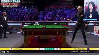 直播 特魯姆普VS羅伯遜 斯諾克英錦賽