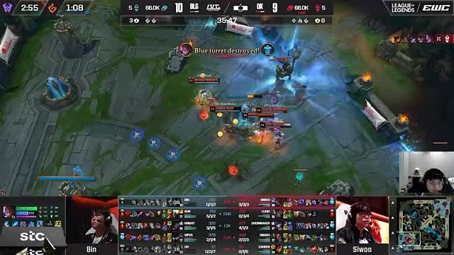 DK vs BLG 許哥正在被虐