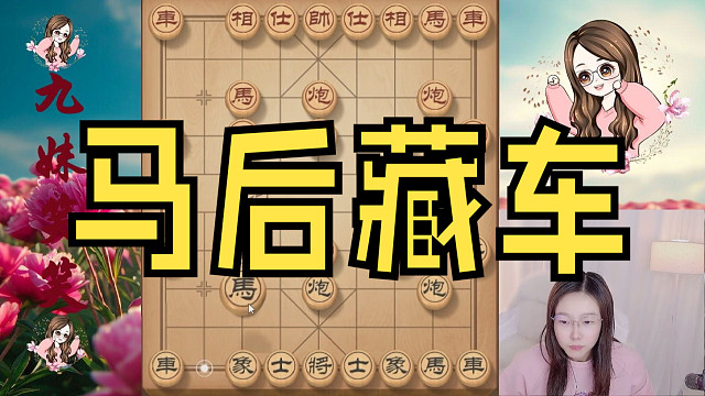 笑笑成名绝技马后藏车杀的业九迅速丢子，17回合就服了。