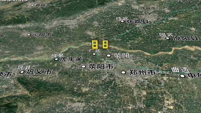 三维地图讲解——韩信平定齐国，及潍水之战的经过